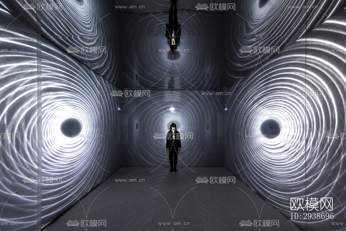 现代展览展厅效果图下载（渲染图15）