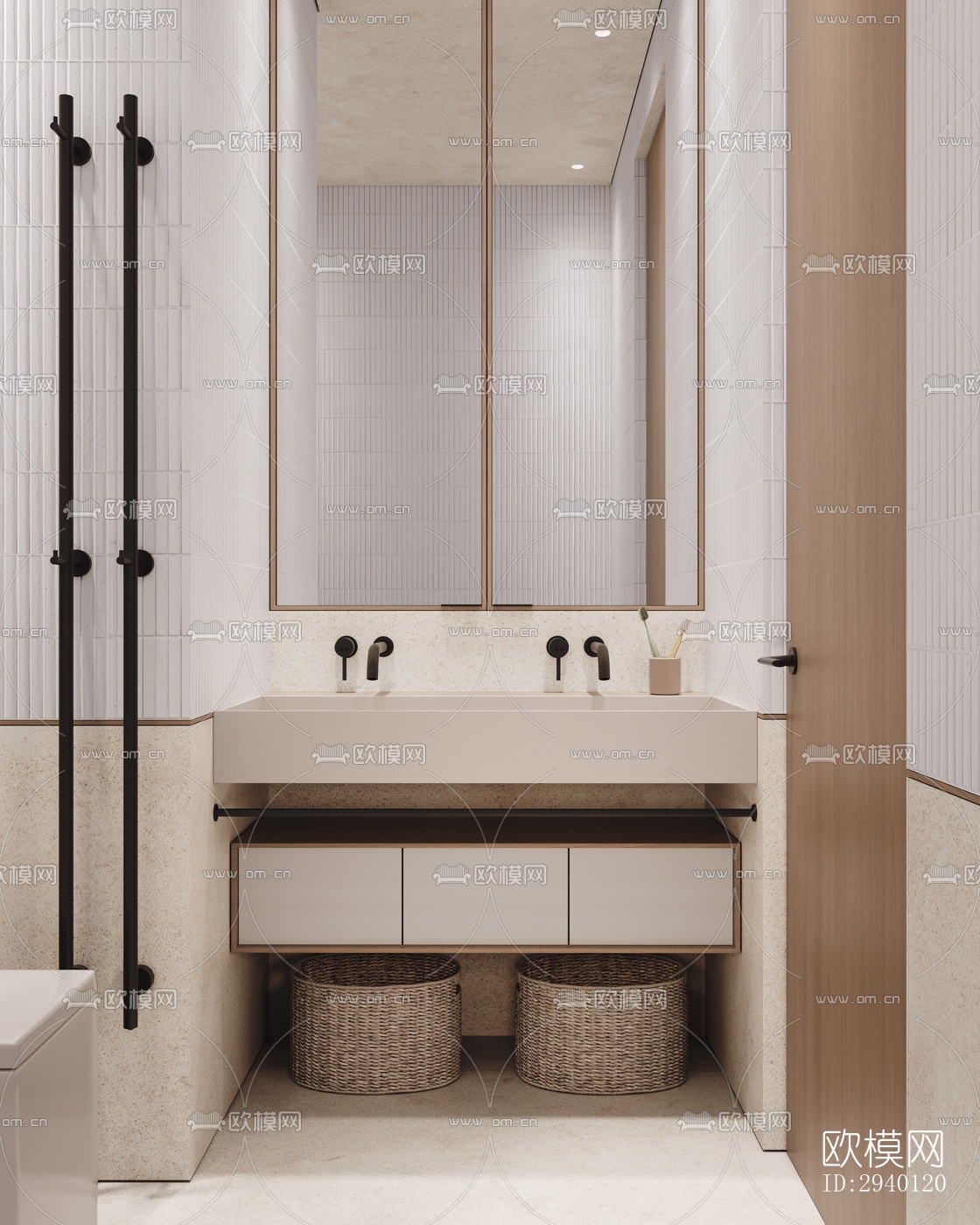 北欧平层效果图下载（渲染图18）