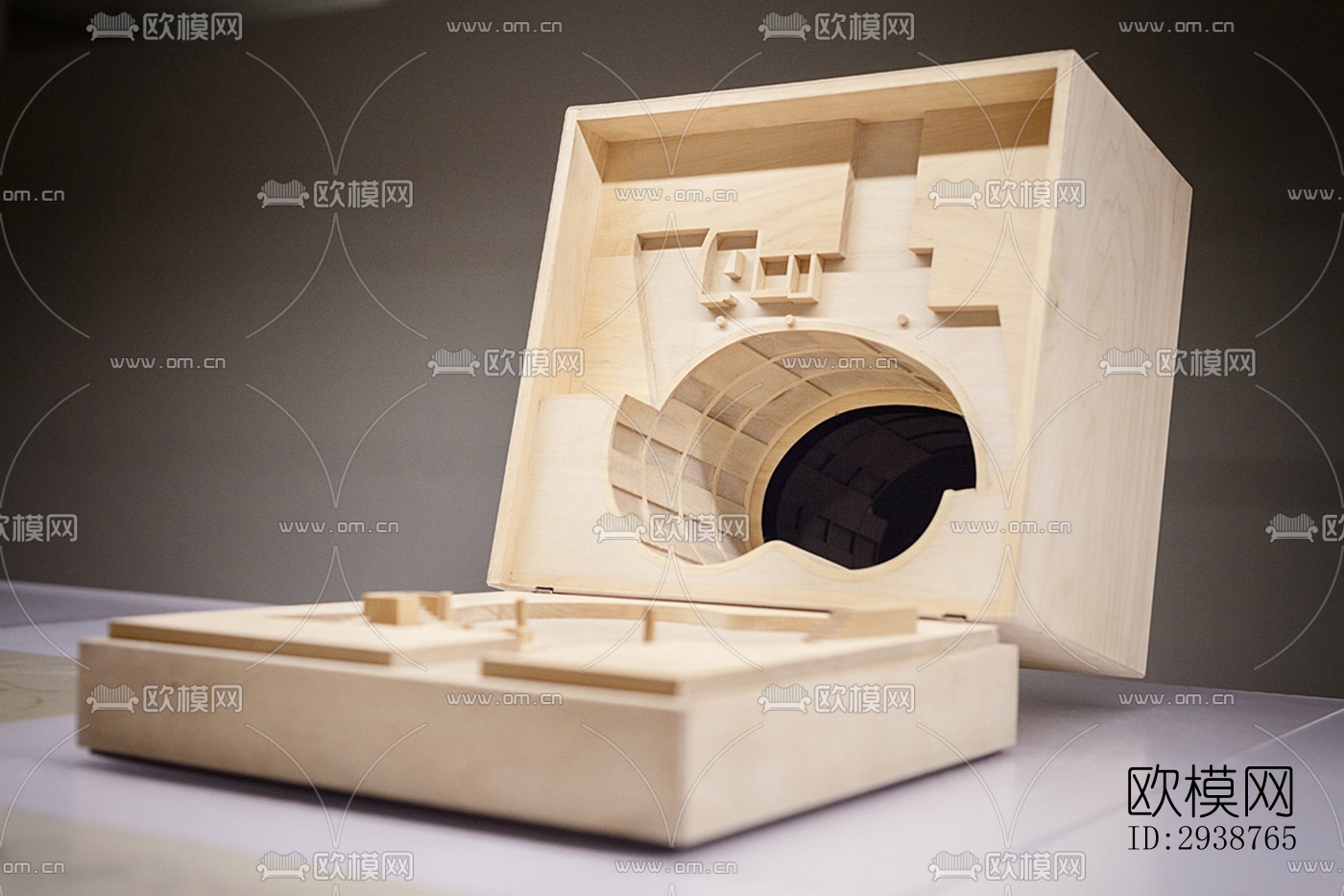 现代展览展厅效果图下载（渲染图19）