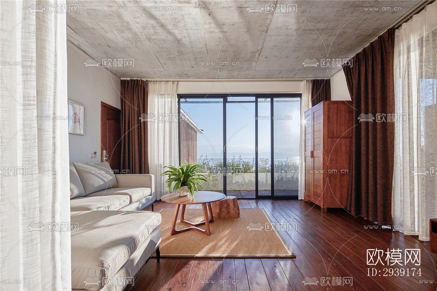 北欧酒店民宿效果图下载（渲染图20）