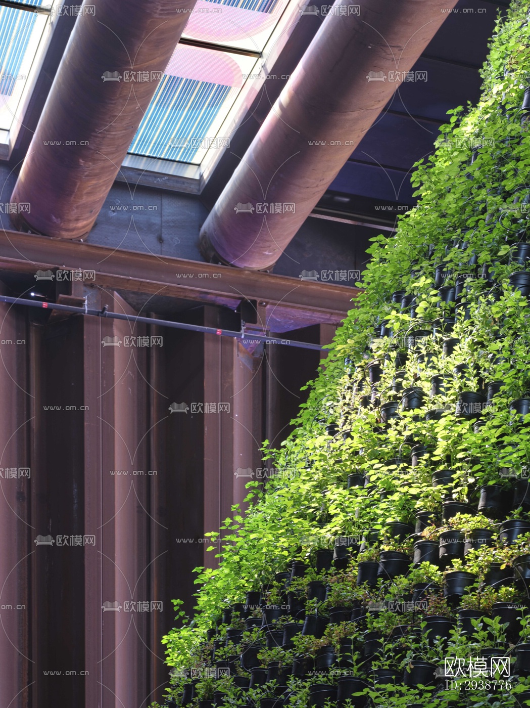 现代展览展厅效果图下载（渲染图20）