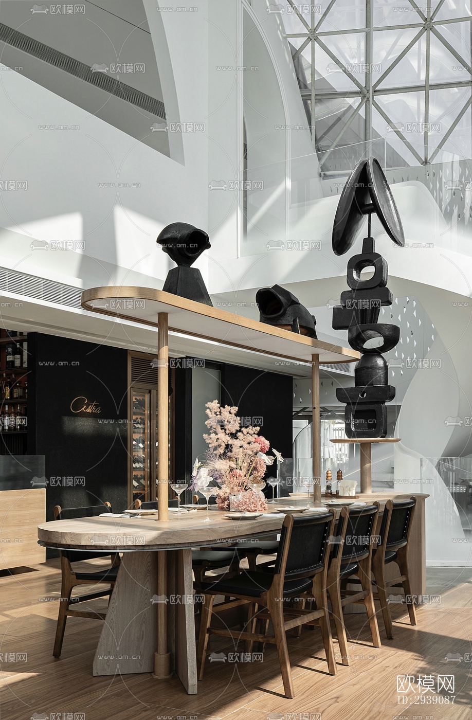 北欧酒店民宿效果图下载（渲染图19）