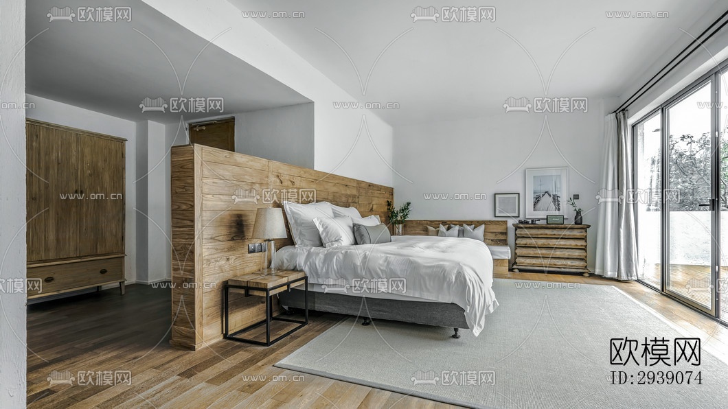 北欧酒店民宿效果图下载（渲染图9）