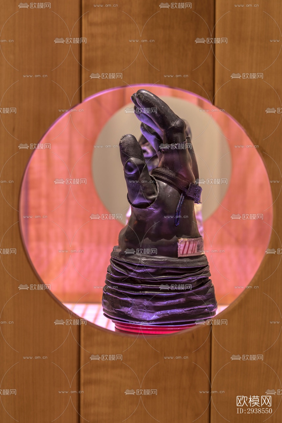 工业风展览展厅效果图下载（渲染图1）