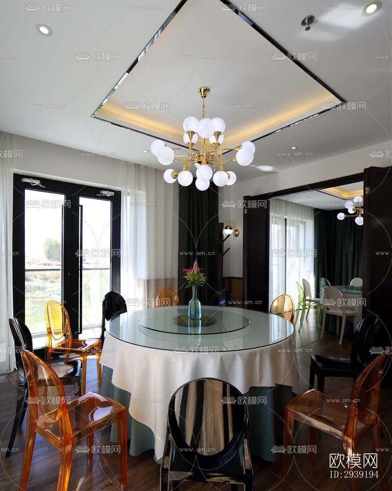 后现代酒店民宿效果图下载（渲染图7）