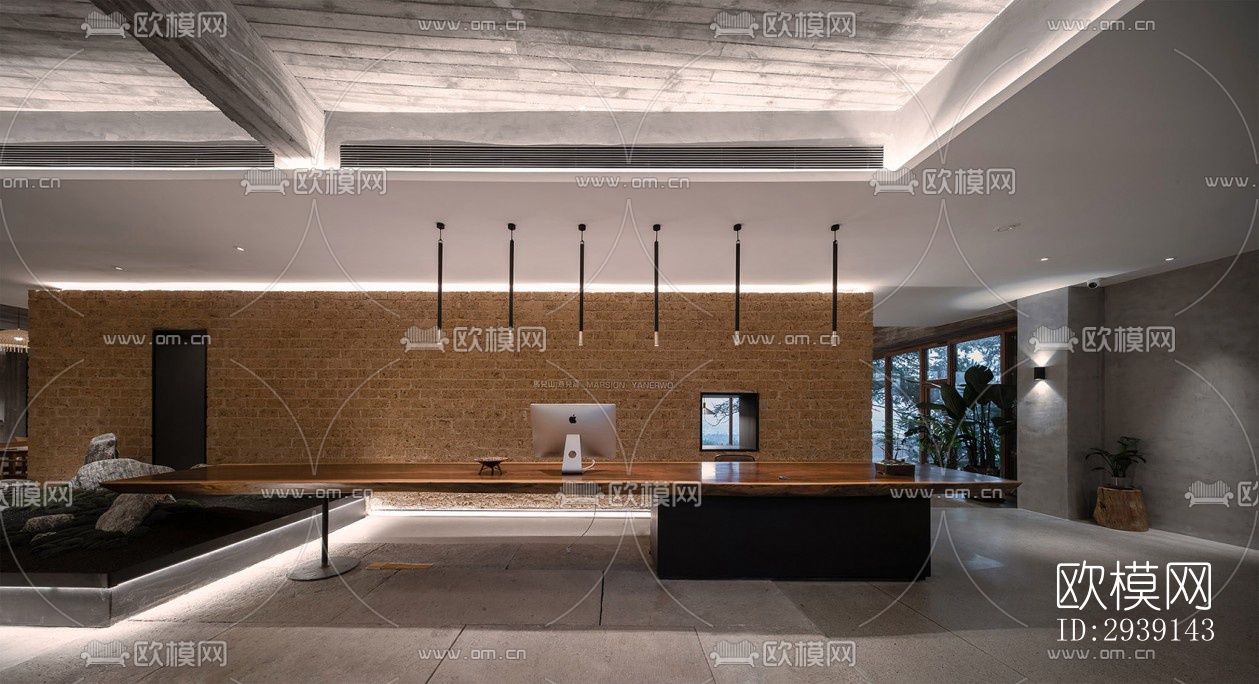 北欧酒店民宿效果图下载（渲染图4）