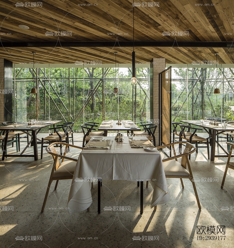 北欧酒店民宿效果图下载（渲染图18）