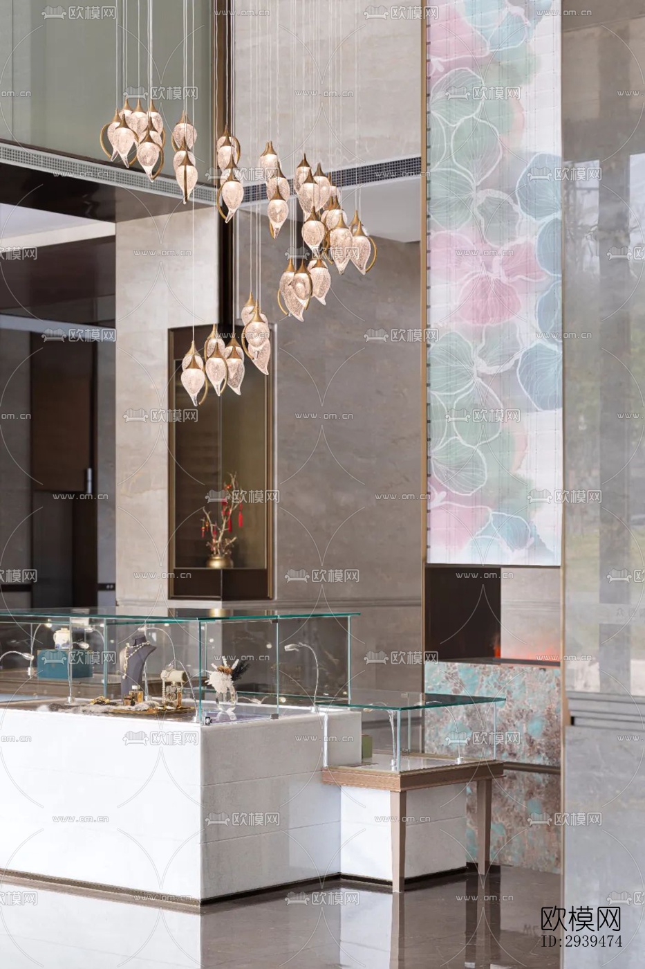 现代酒店民宿效果图下载（渲染图15）