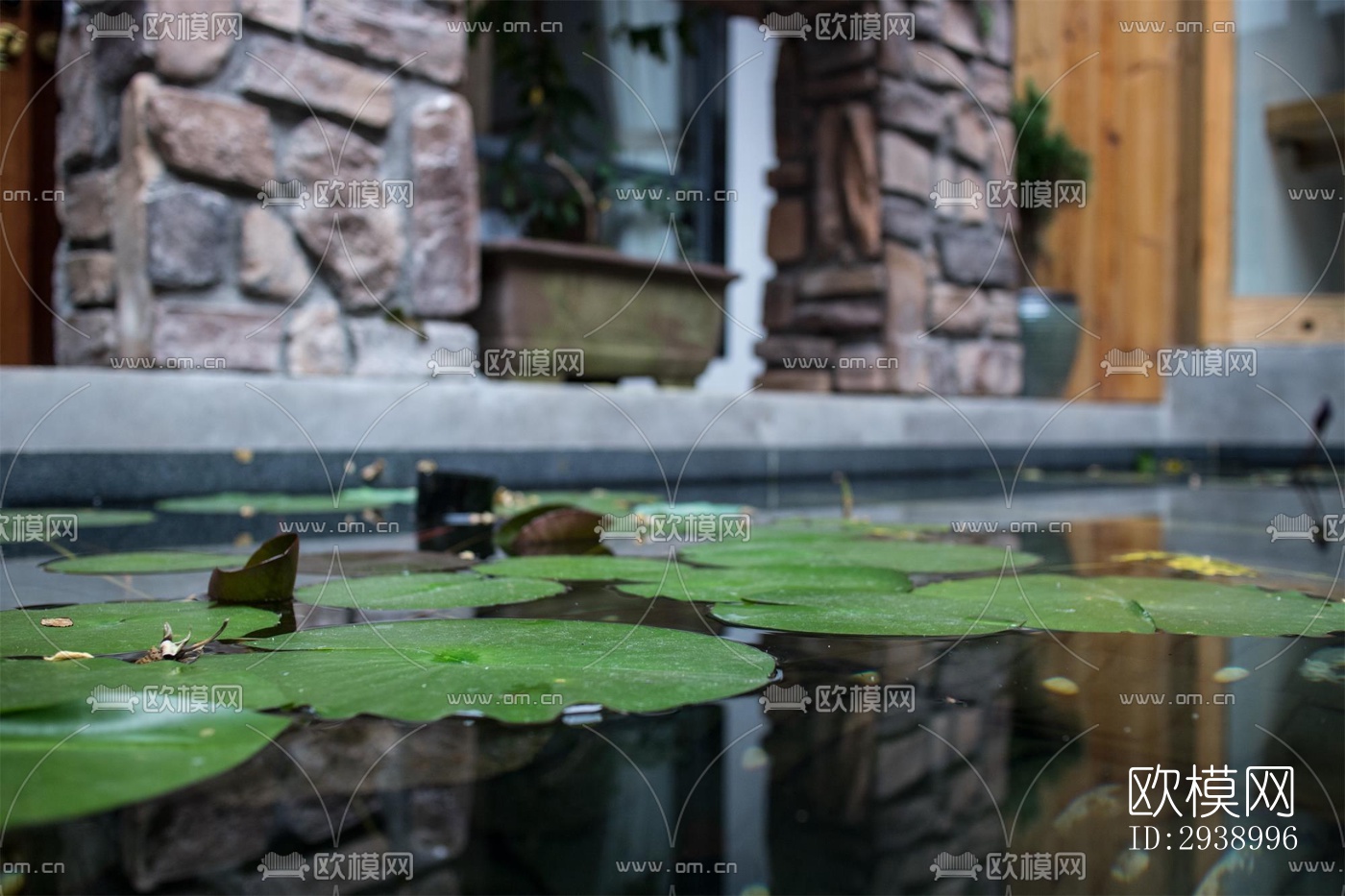 中式酒店民宿效果图下载（渲染图13）