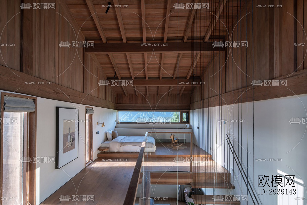 北欧酒店民宿效果图下载（渲染图14）