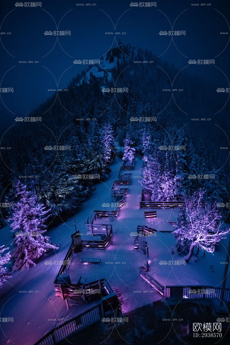 工业风展览展厅效果图下载（渲染图9）