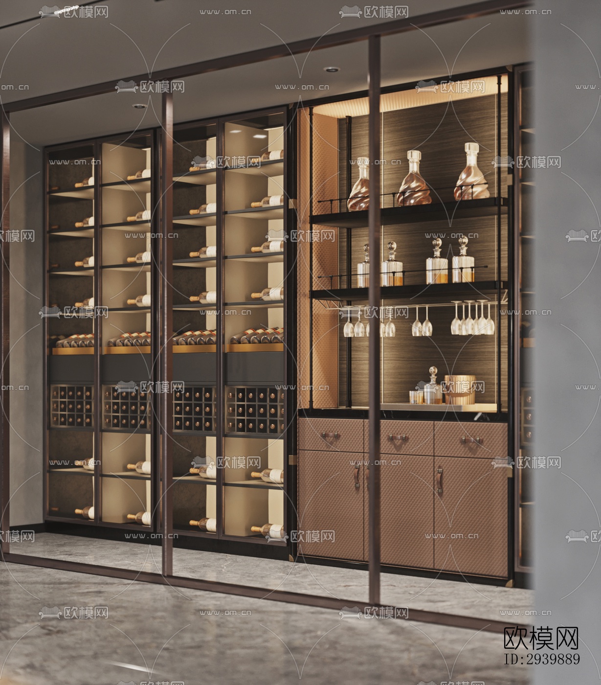 现代别墅效果图下载（渲染图1）