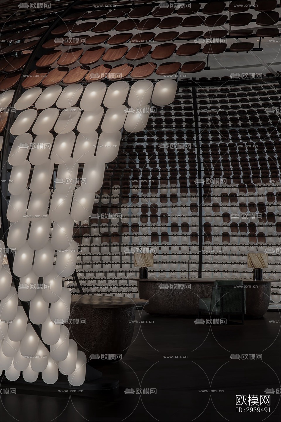 现代酒店民宿效果图下载（渲染图19）