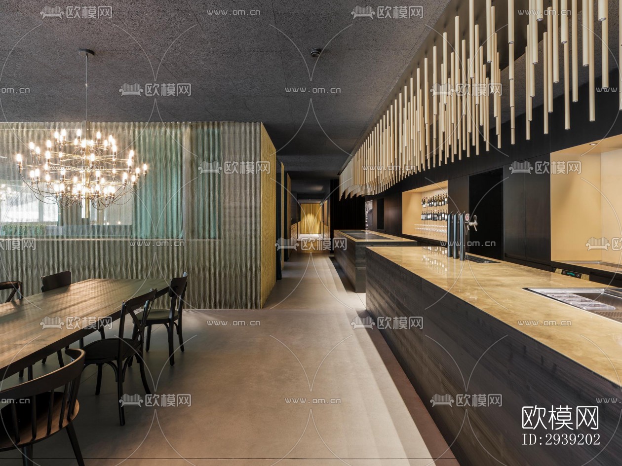 后现代酒店民宿效果图下载（渲染图8）