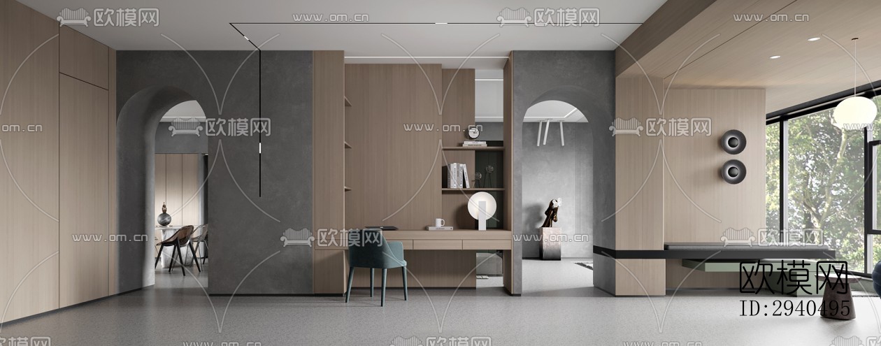 高级灰平层效果图下载（渲染图12）