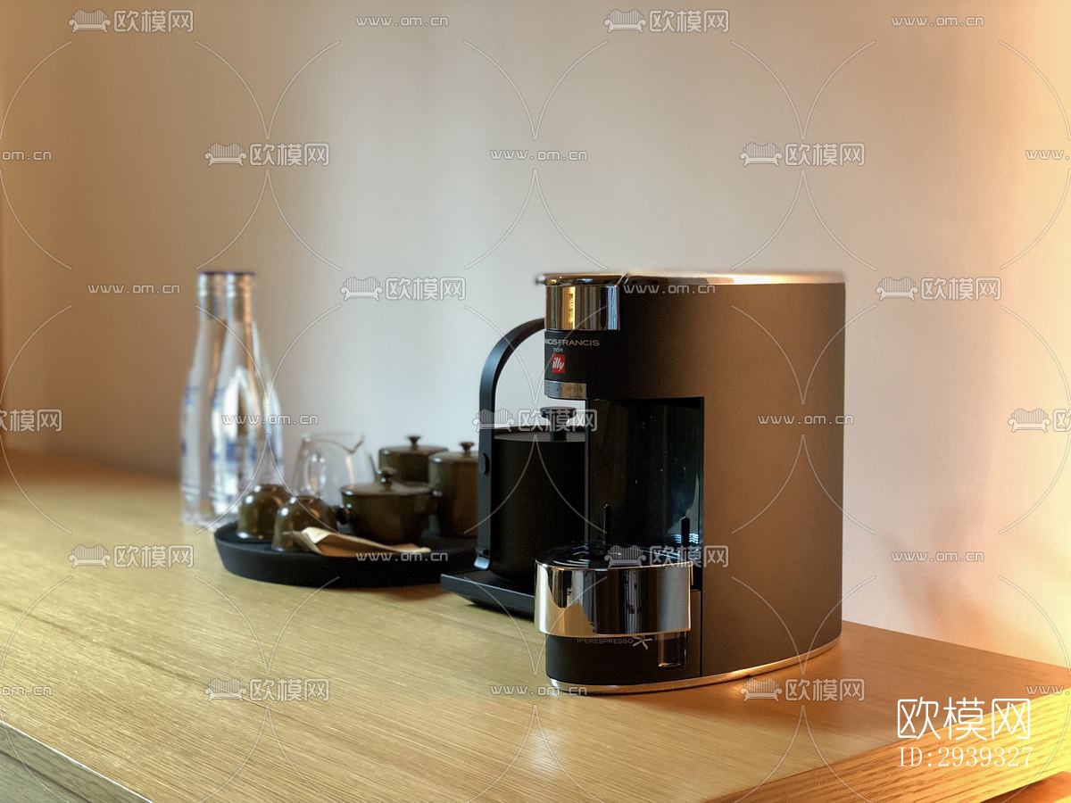 新中式酒店民宿效果图下载（渲染图6）