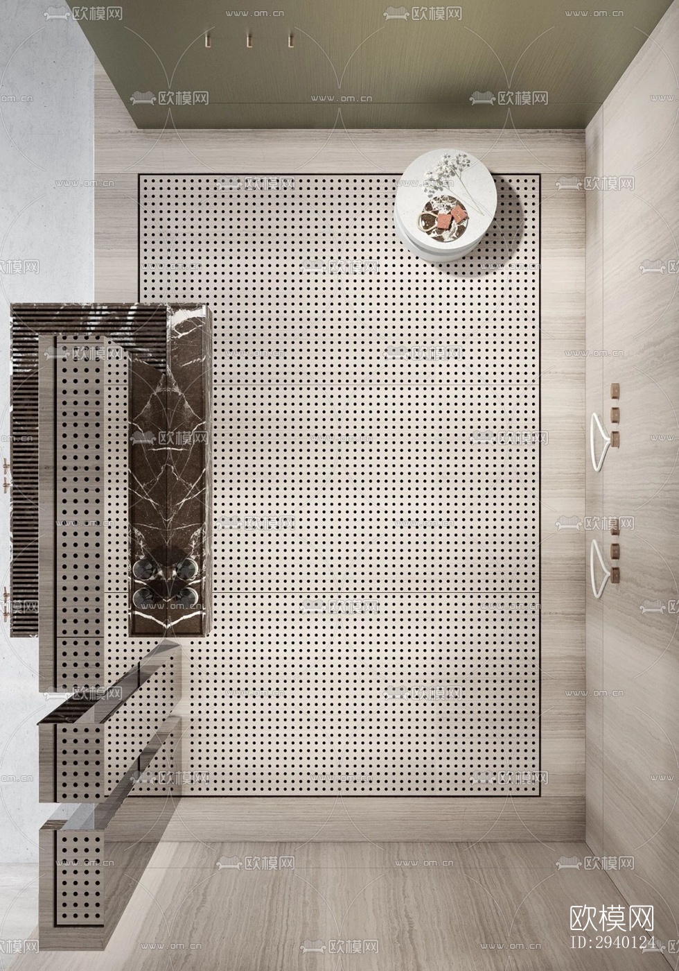 北欧平层效果图下载（渲染图12）