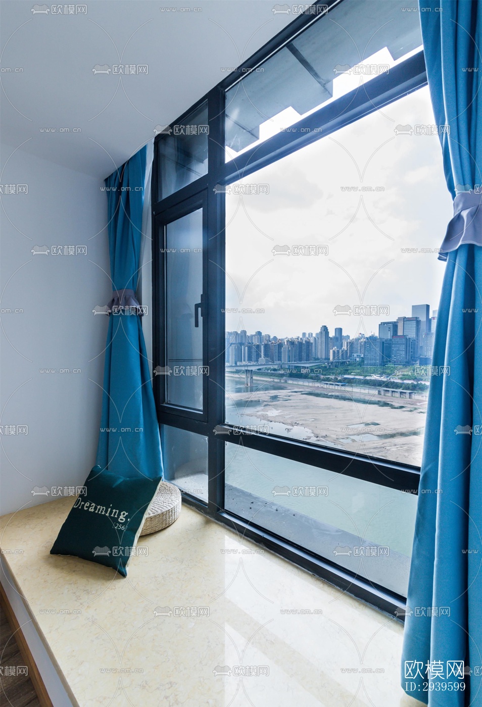 现代酒店民宿效果图下载（渲染图4）