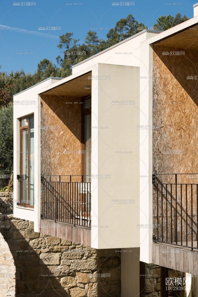 现代酒店民宿效果图下载（渲染图18）