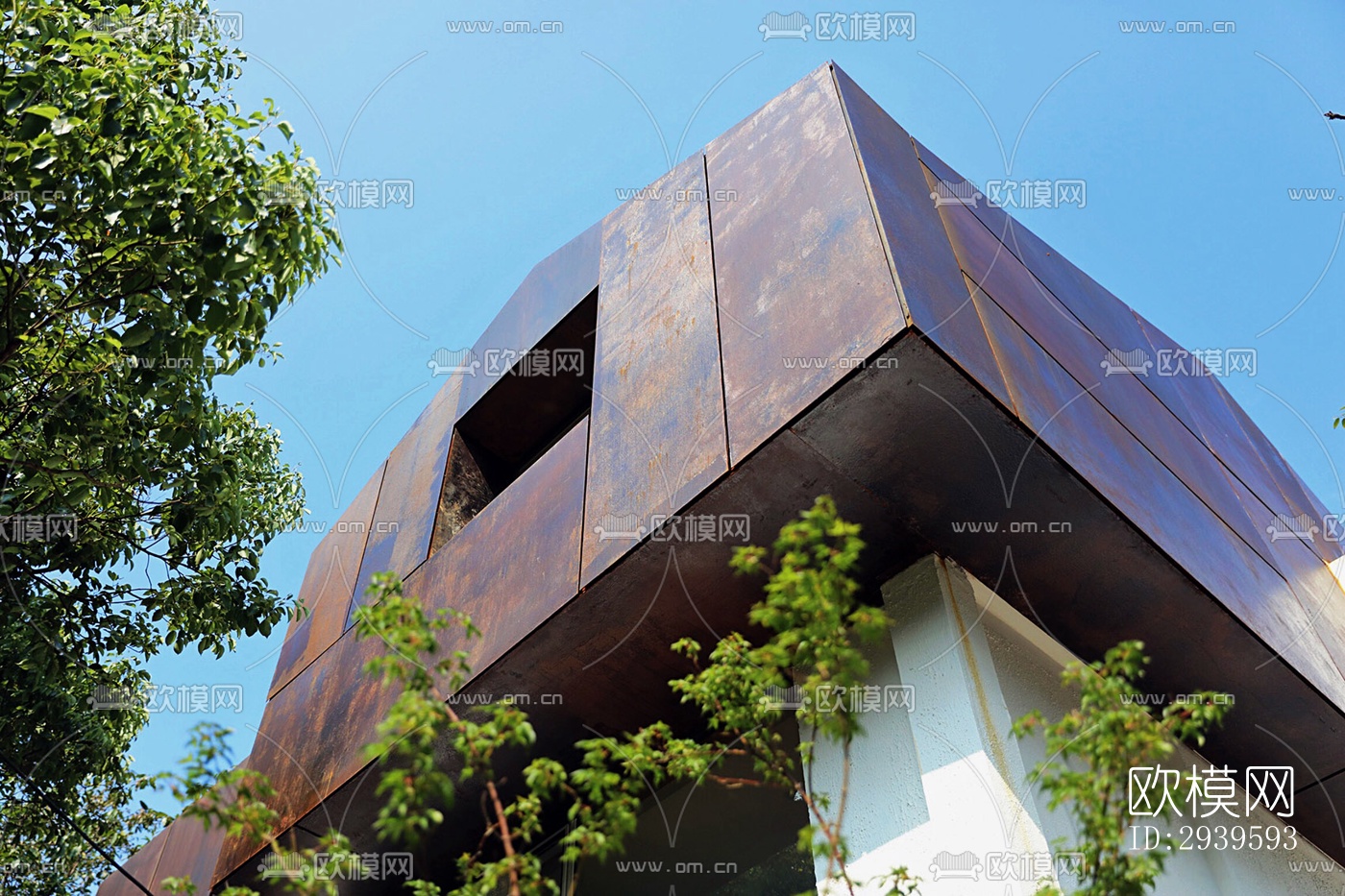 现代酒店民宿效果图下载（渲染图14）