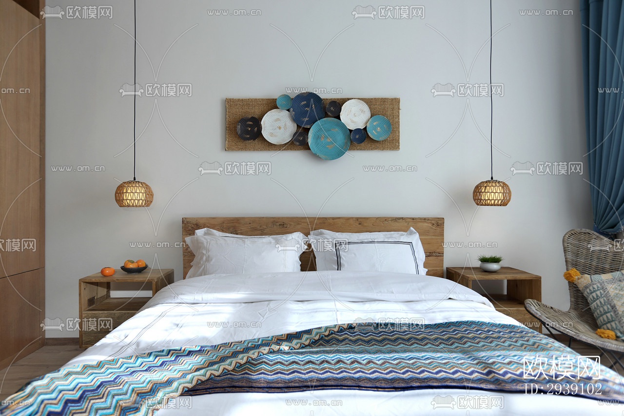 北欧酒店民宿效果图下载（渲染图1）