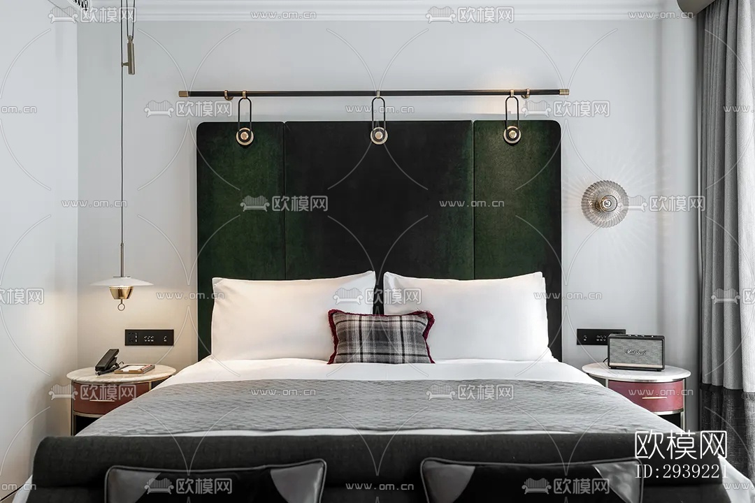 后现代酒店民宿效果图下载（渲染图5）