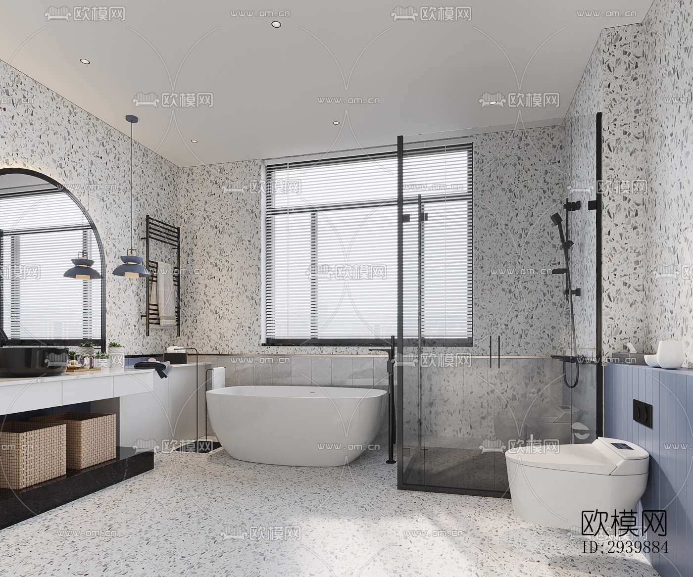 现代别墅效果图下载（渲染图20）