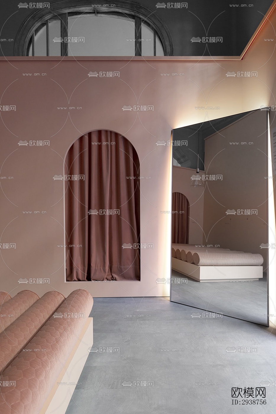 现代展览展厅效果图下载（渲染图13）