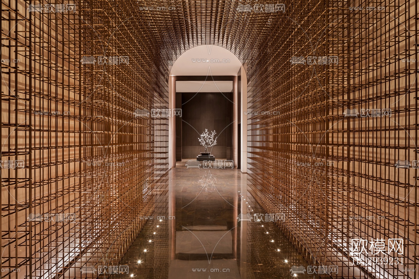 后现代酒店民宿效果图下载（渲染图15）