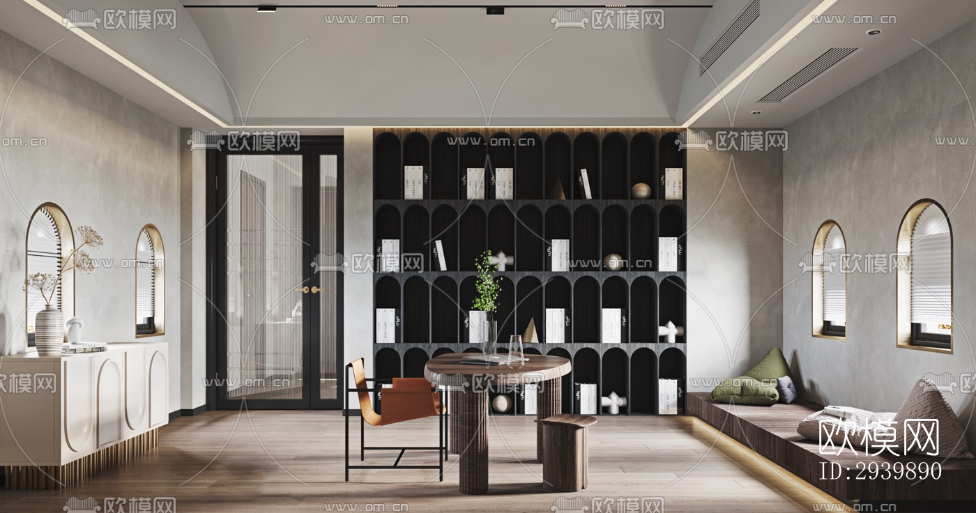 现代别墅效果图下载（渲染图9）