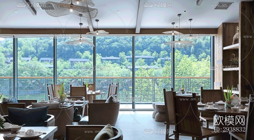 东南亚酒店民宿效果图下载（渲染图10）