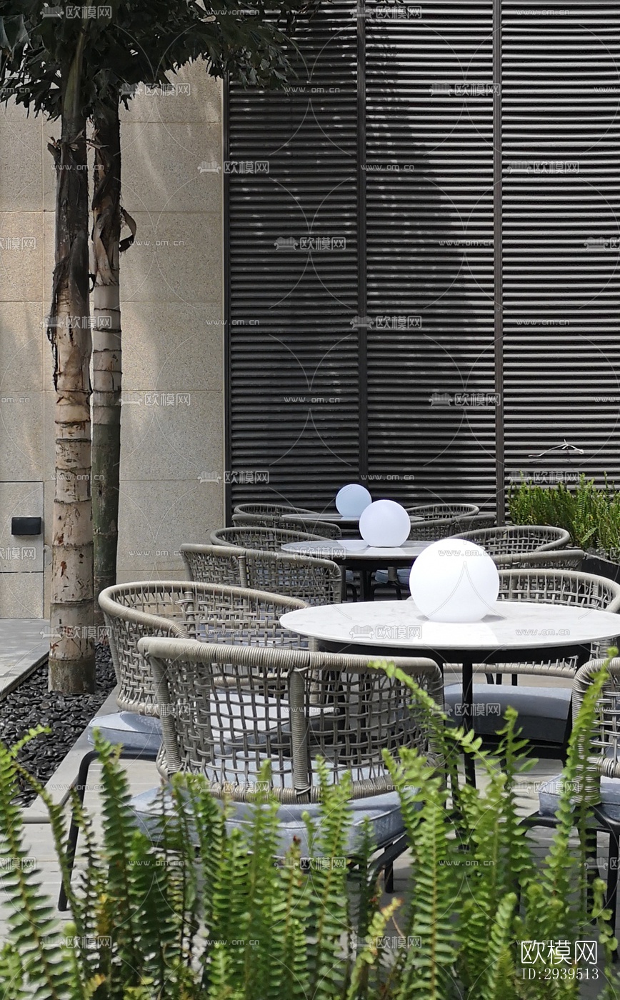 现代酒店民宿效果图下载（渲染图14）