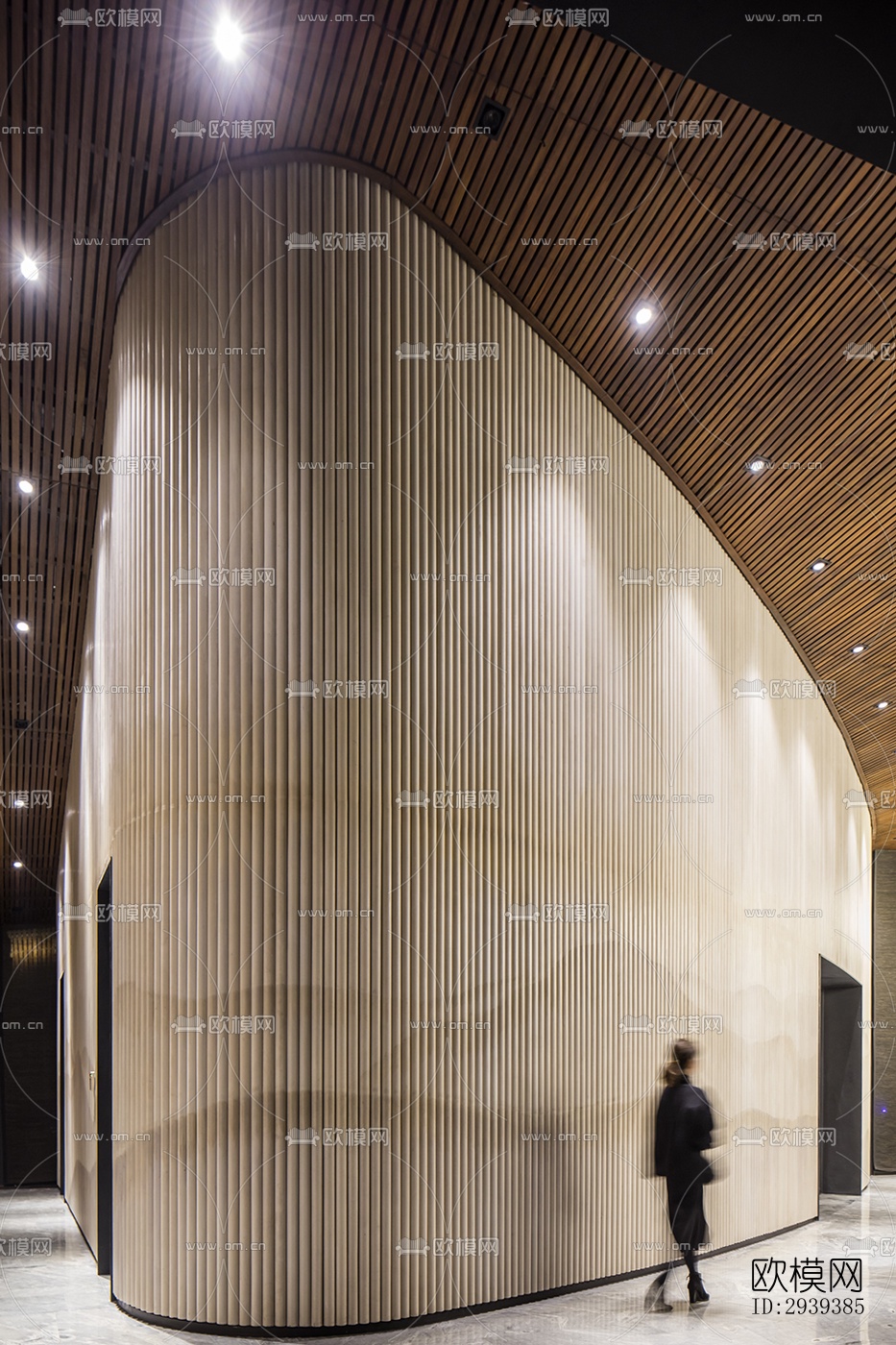 新中式酒店民宿效果图下载（渲染图8）