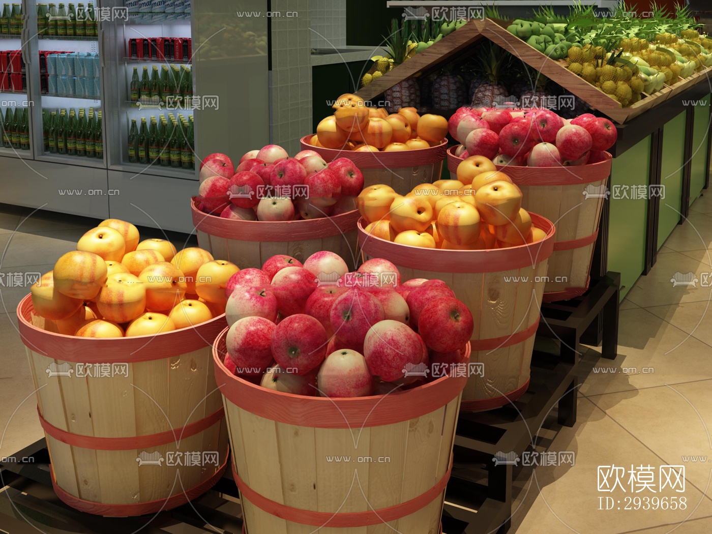 现代零售店铺效果图下载（渲染图16）