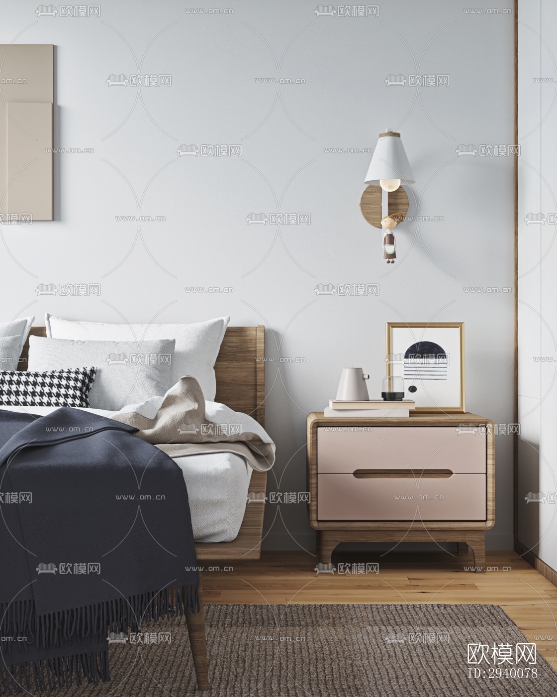 北欧平层效果图下载（渲染图1）