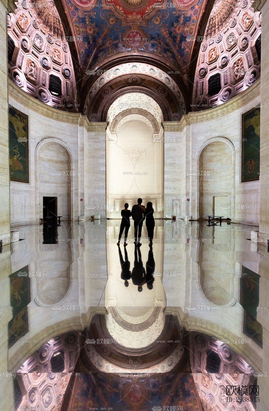 东南亚展览展厅效果图下载（渲染图5）