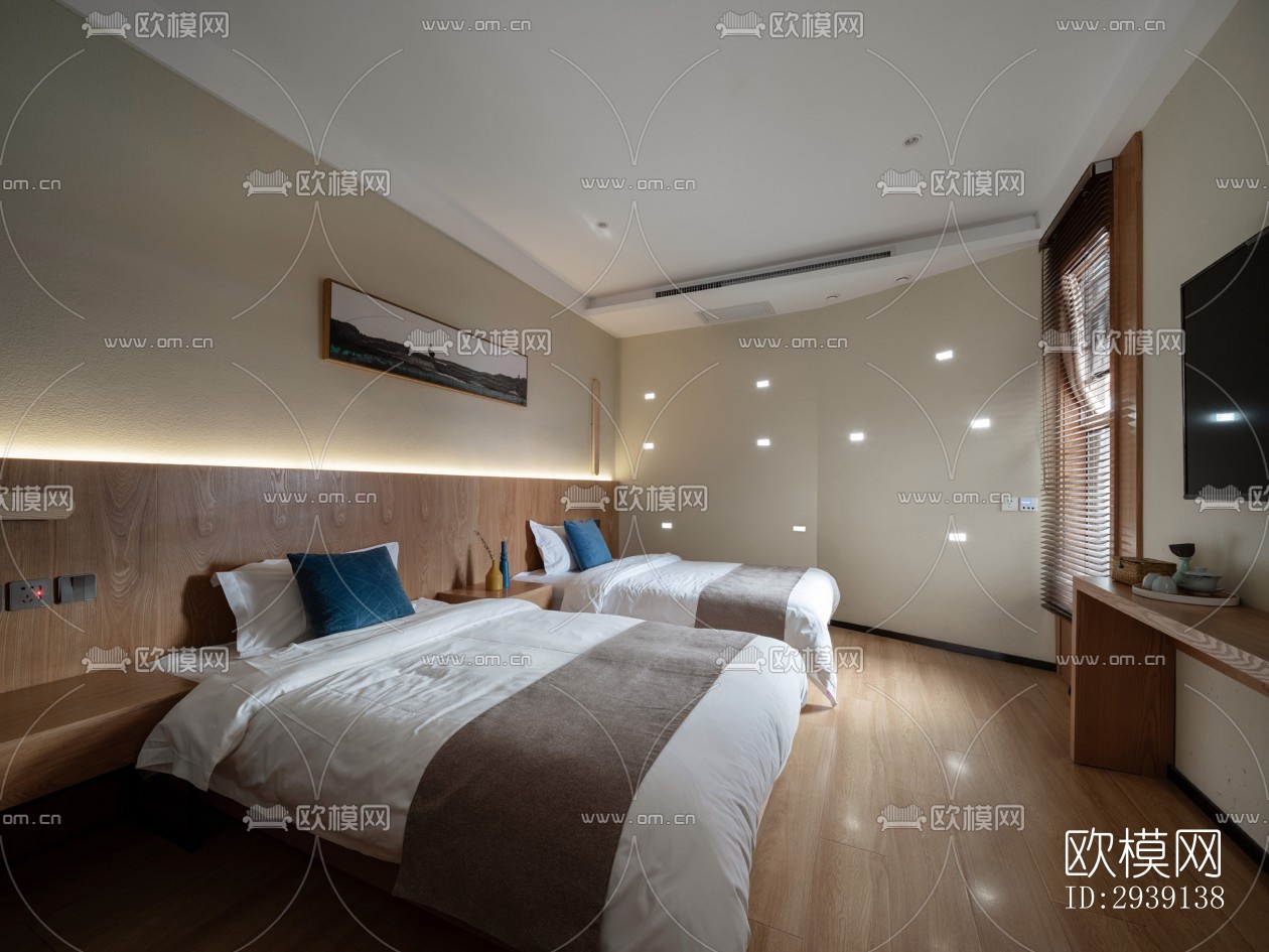 北欧酒店民宿效果图下载（渲染图1）