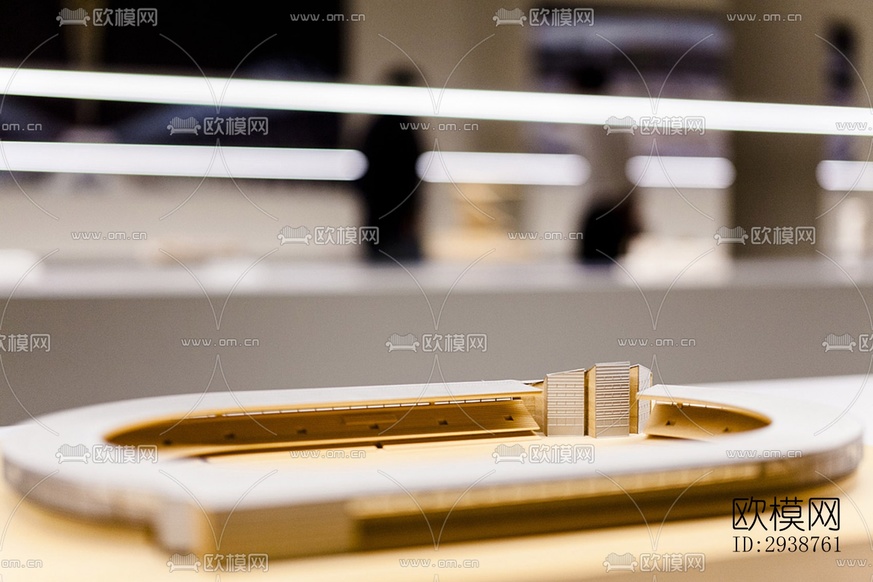 现代展览展厅效果图下载(渲染图13)