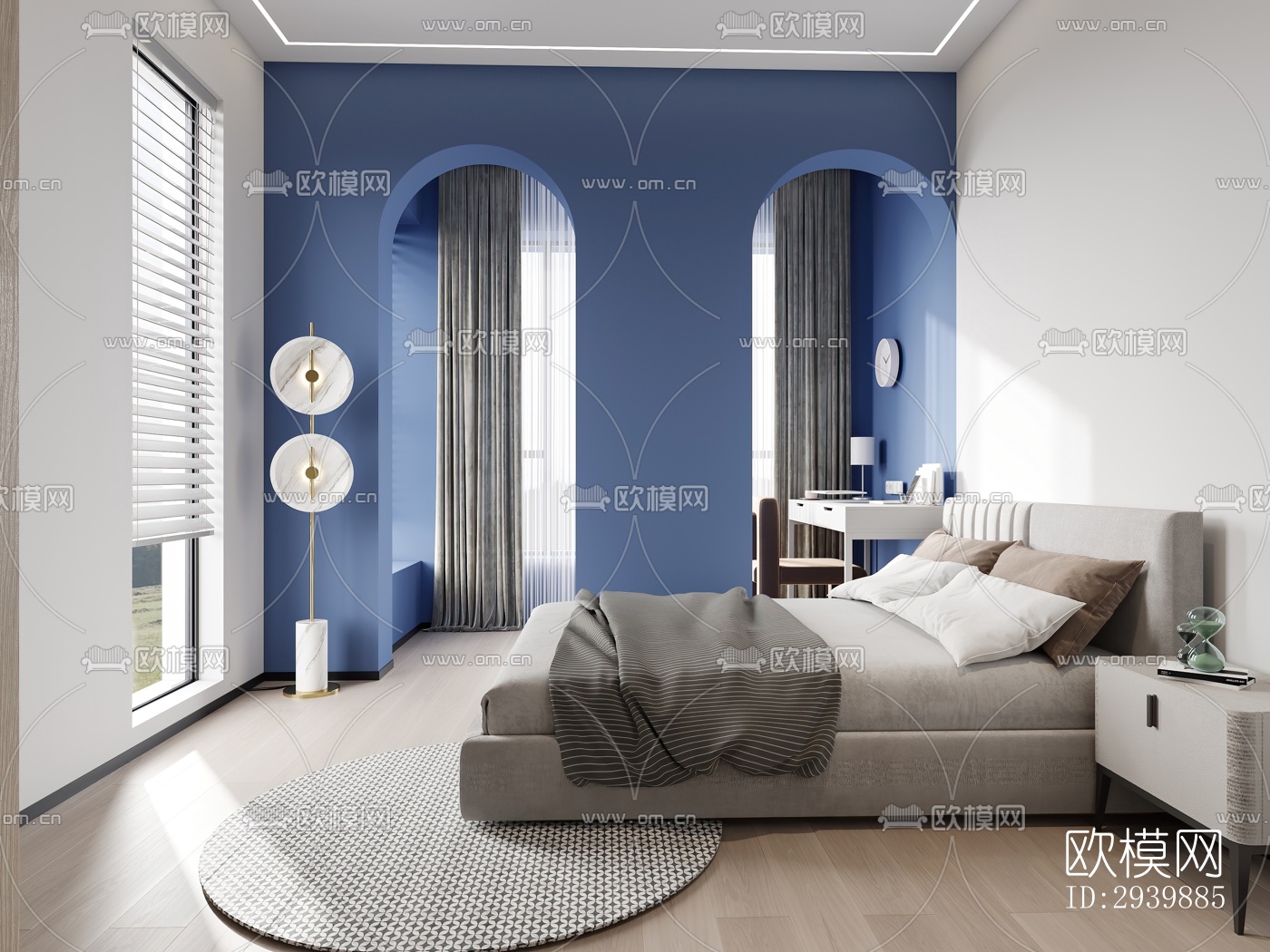 现代别墅效果图下载（渲染图6）