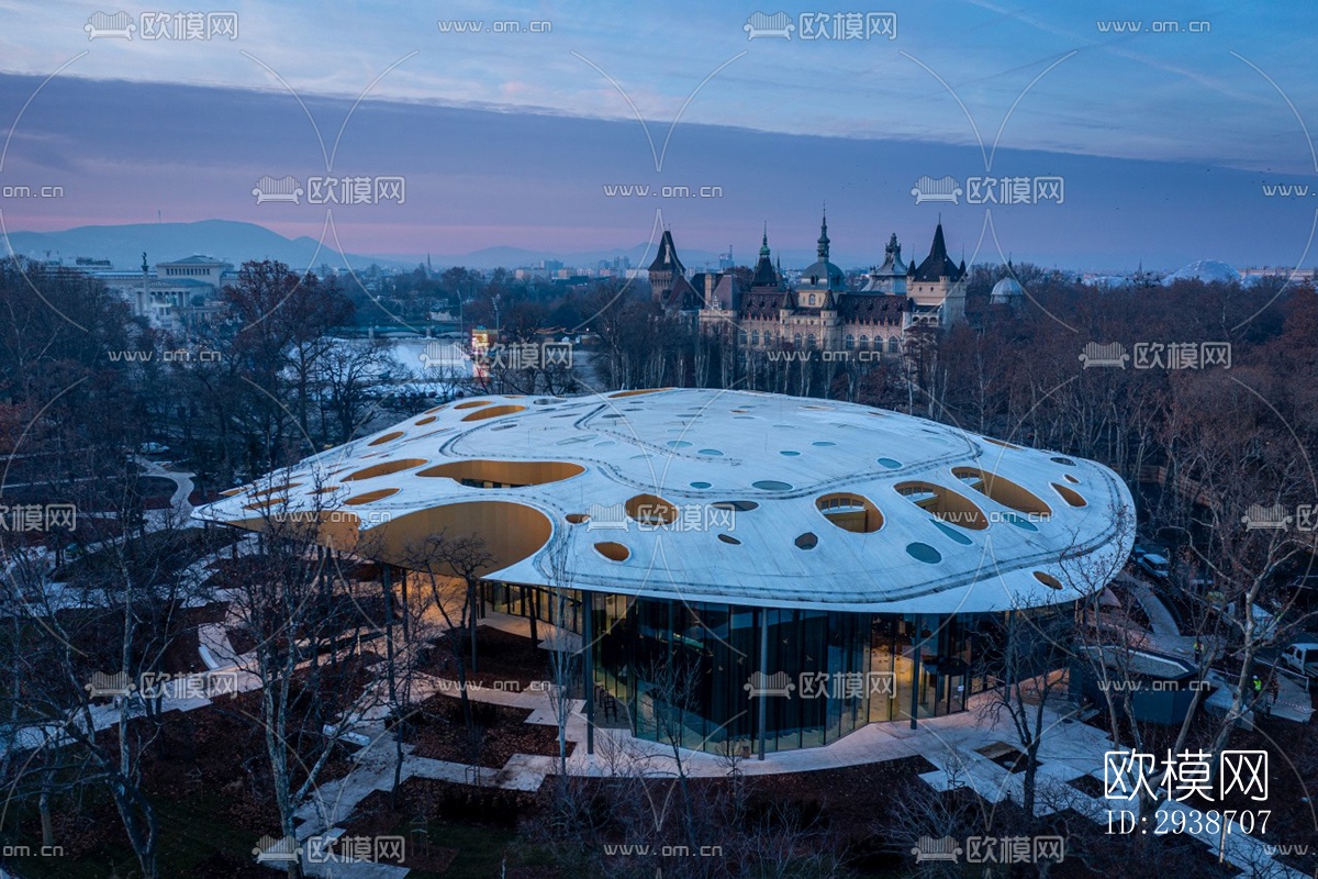 现代展览展厅效果图下载（渲染图20）