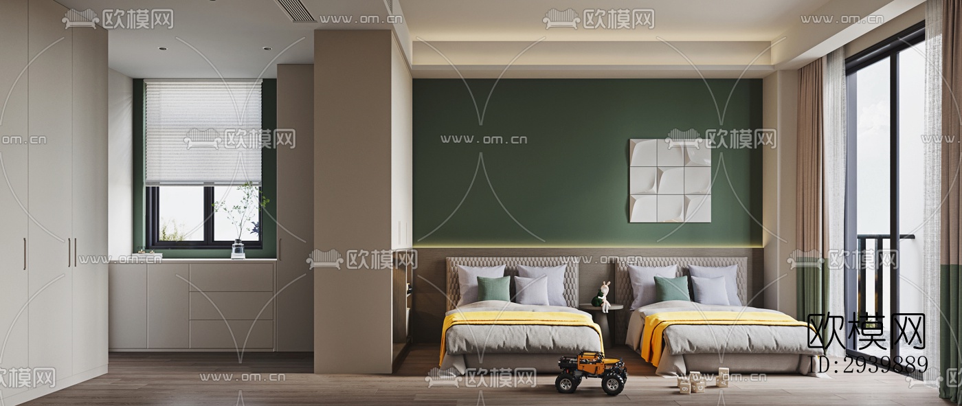 现代别墅效果图下载（渲染图13）