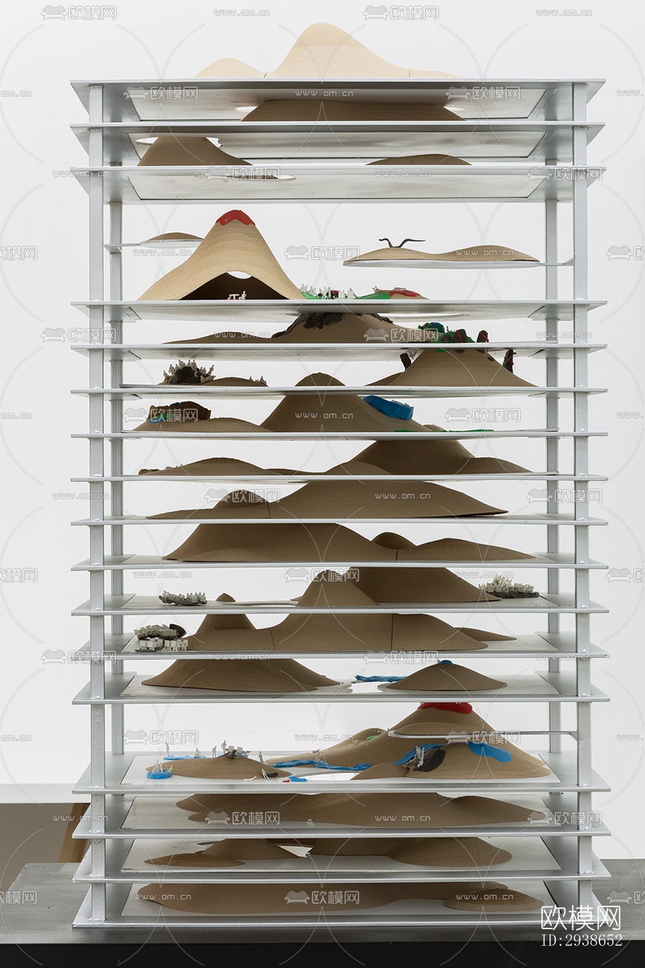 现代展览展厅效果图下载（渲染图9）