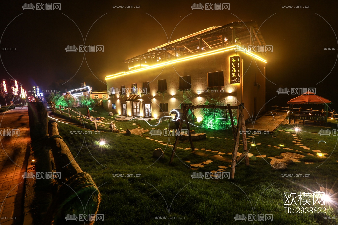 东南亚酒店民宿效果图下载（渲染图9）