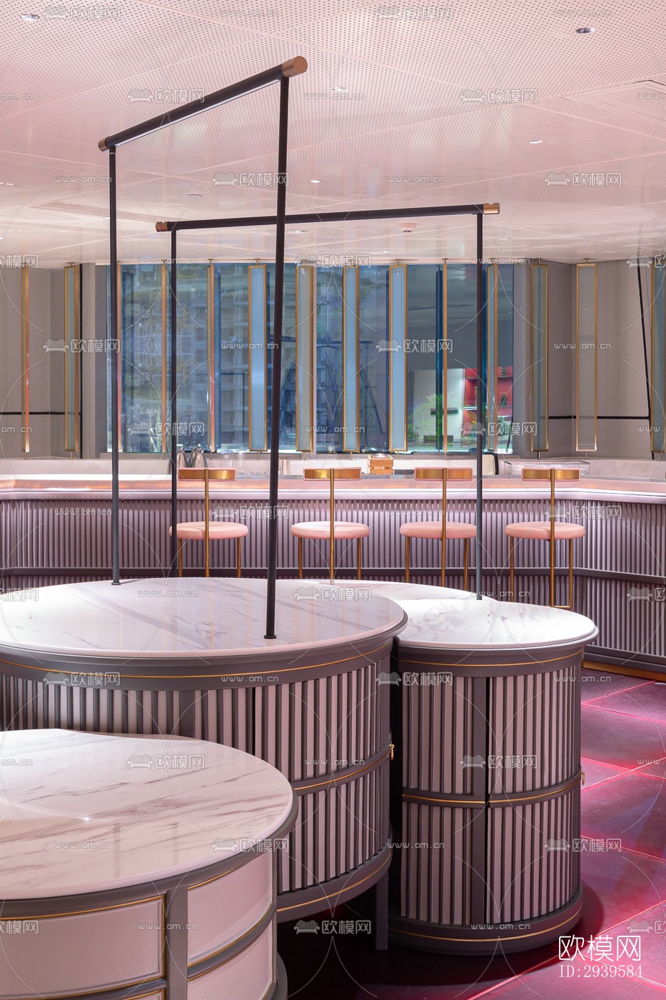 现代酒店民宿效果图下载（渲染图13）