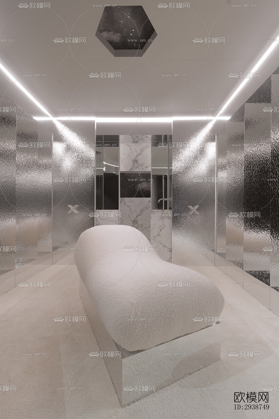 现代展览展厅效果图下载（渲染图5）