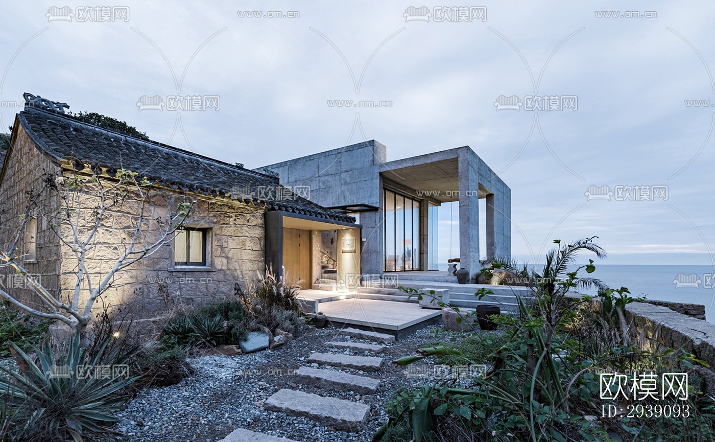 北欧酒店民宿效果图下载（渲染图4）