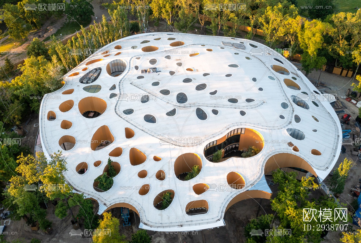 现代展览展厅效果图下载（渲染图5）