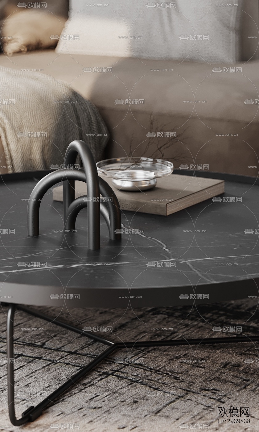 现代公寓效果图下载（渲染图13）