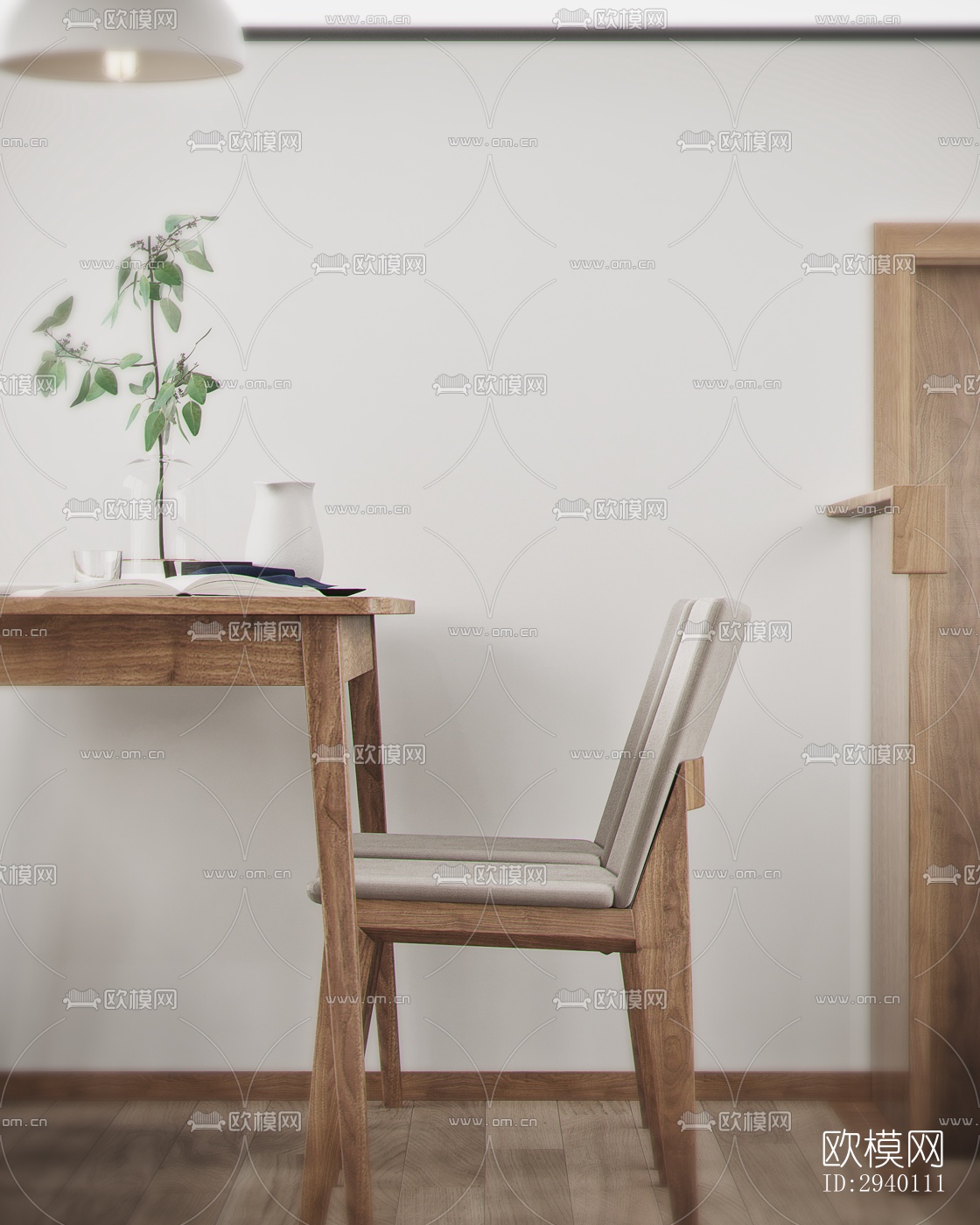 北欧平层效果图下载（渲染图10）