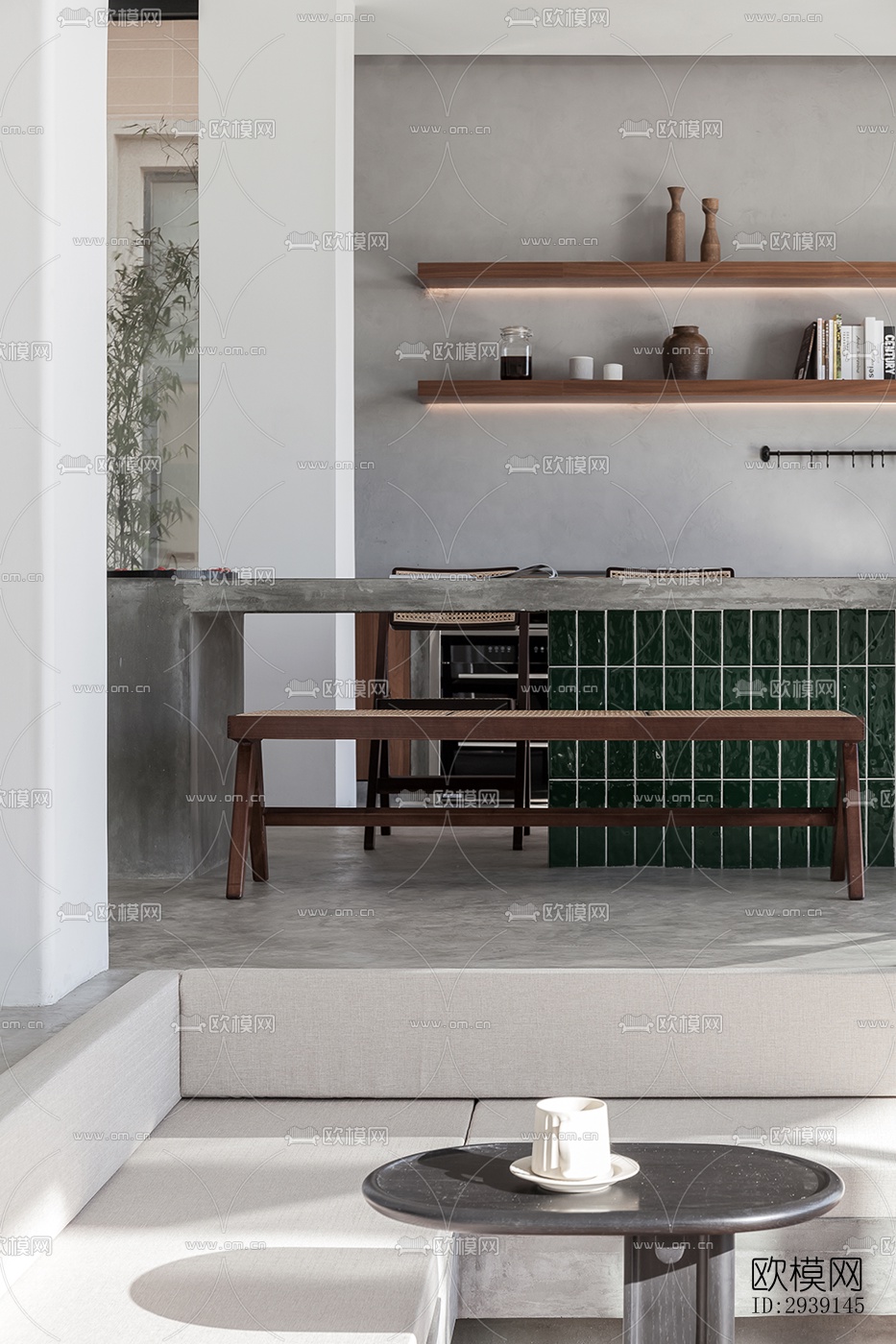 北欧酒店民宿效果图下载（渲染图9）